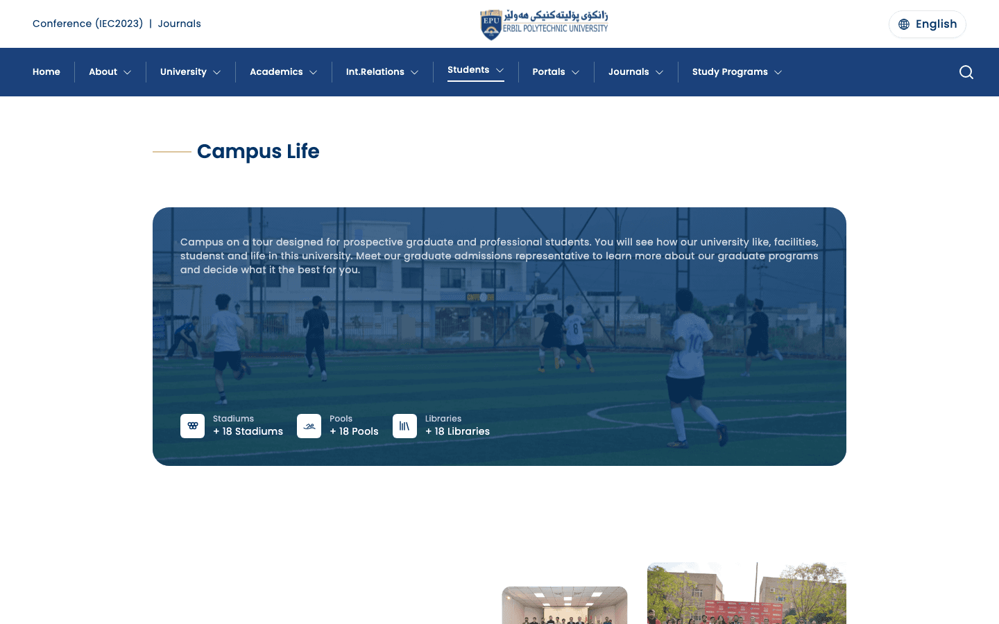 Campus life — Erbil Polytechnic University