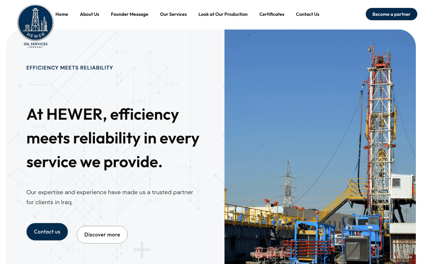 HEWER Oil Services — website
